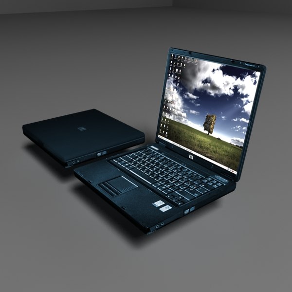 laptop notebook 3d 3ds