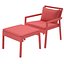 Niche Lounge and Ottoman from Janus et Cie