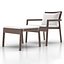 Niche Lounge and Ottoman from Janus et Cie
