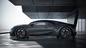 3D model Bugatti Chiron