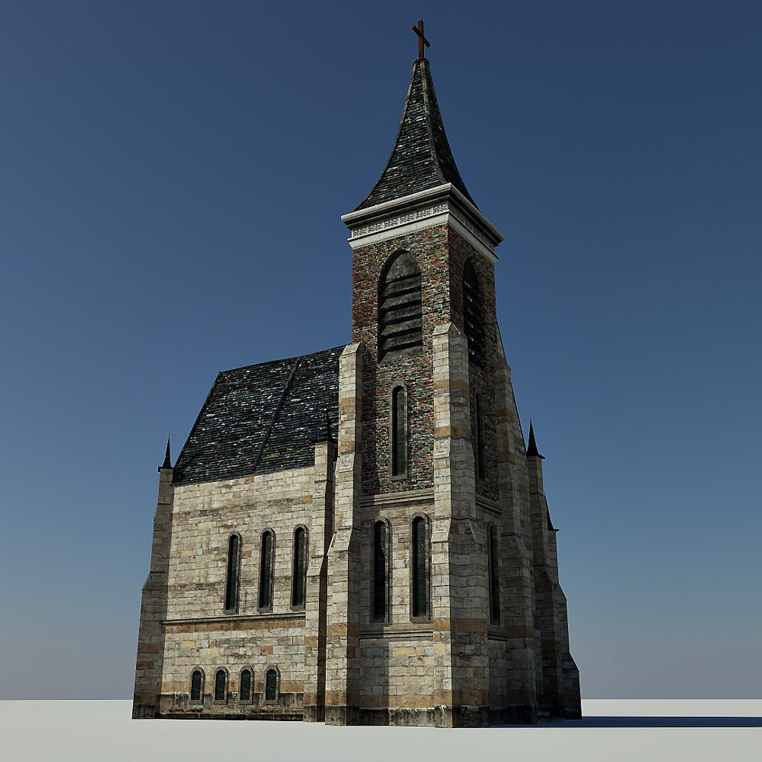 3d Model Church