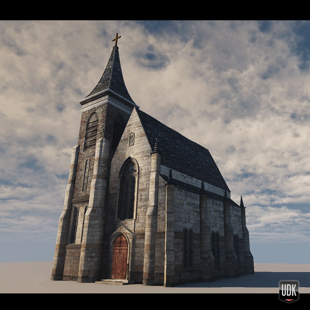 3d Model Church