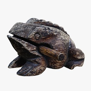 Wooden frog