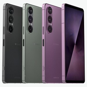 Sony Xperia 1 VII All Colors 3D model