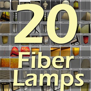 lamp fiber 3ds