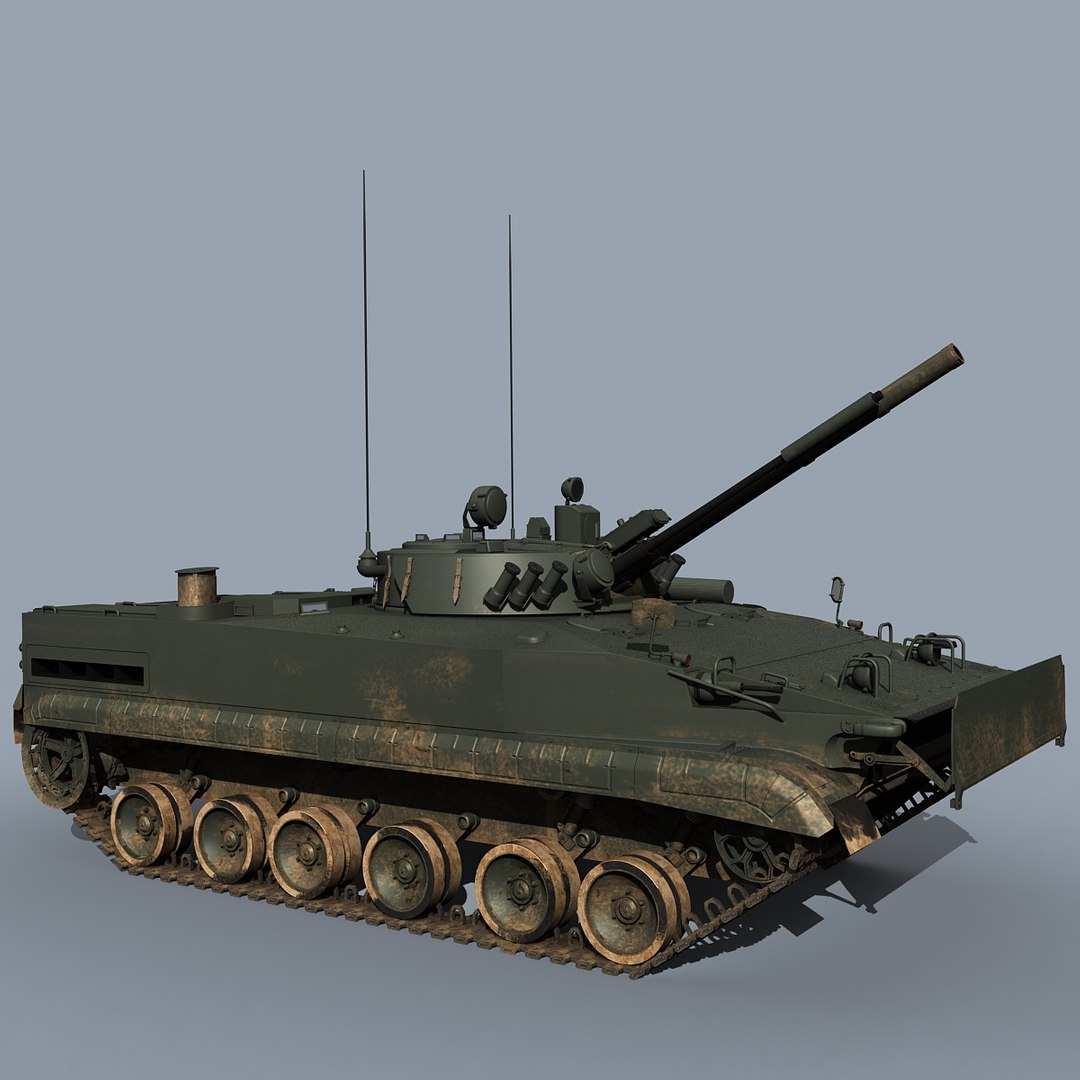 3d bmp-3 soviet russian