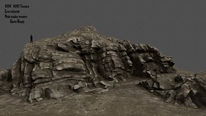 3D rocks model