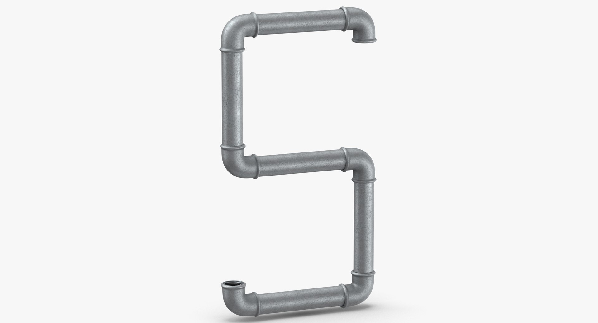 galvanized steel pipe letter 3D model https://p.turbosquid.com/ts-thumb/lG/6zlfY3/cUFuX43h/galvanized_steel_pipe_letter_s_thumbnail0002/jpg/1565856486/1920x1080/fit_q87/fbfc71ee6dc5811e7ecfc24b1d1a45d6f8ab83e9/galvanized_steel_pipe_letter_s_thumbnail0002.jpg