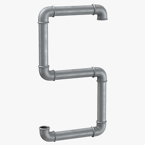 Galvanized Steel Pipe Letter S