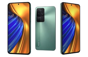 Xiaomi Poco F4 5G Green Low Poly