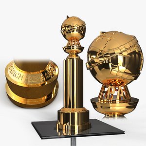 Golden Globe award trophy