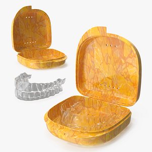 Removable Retainer Holder Yellow