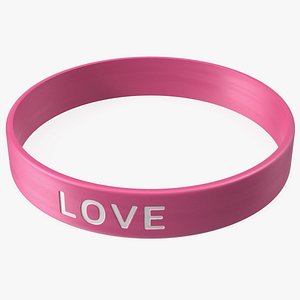 Love Silicone Wristband