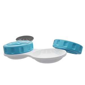contact lenses case 3D model