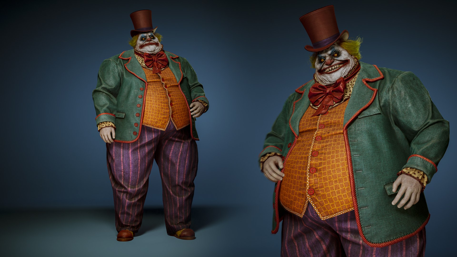 3D Cursed Clowns model https://p.turbosquid.com/ts-thumb/lG/LgQOnH/WP/4k/jpg/1771188258/1920x1080/fit_q87/edde05a682960052cf77852e5bba8b33042afbac/4k.jpg