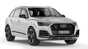 3D Audi Q7 TFSI 2020