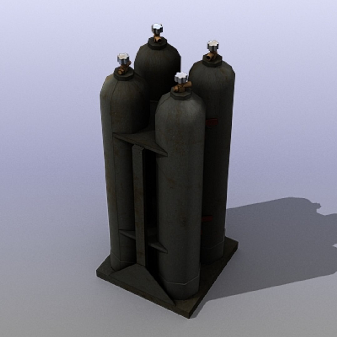 3ds Gas Tanks Clustered