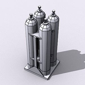 3ds gas tanks clustered