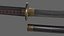 katana japan japanese 3D