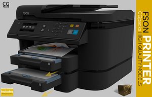 Printer, Scanner, copier, fax fson