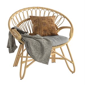 3D Armchair Kouboo