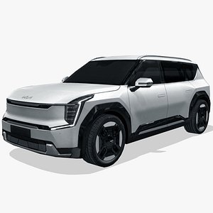 3D Kia EV9 2024