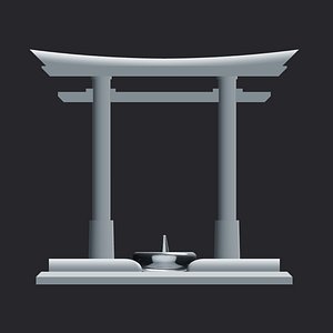 Torii Incense Burner Stand