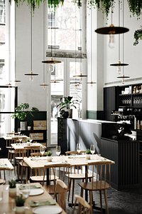 restaurant renders decor interior 3D model