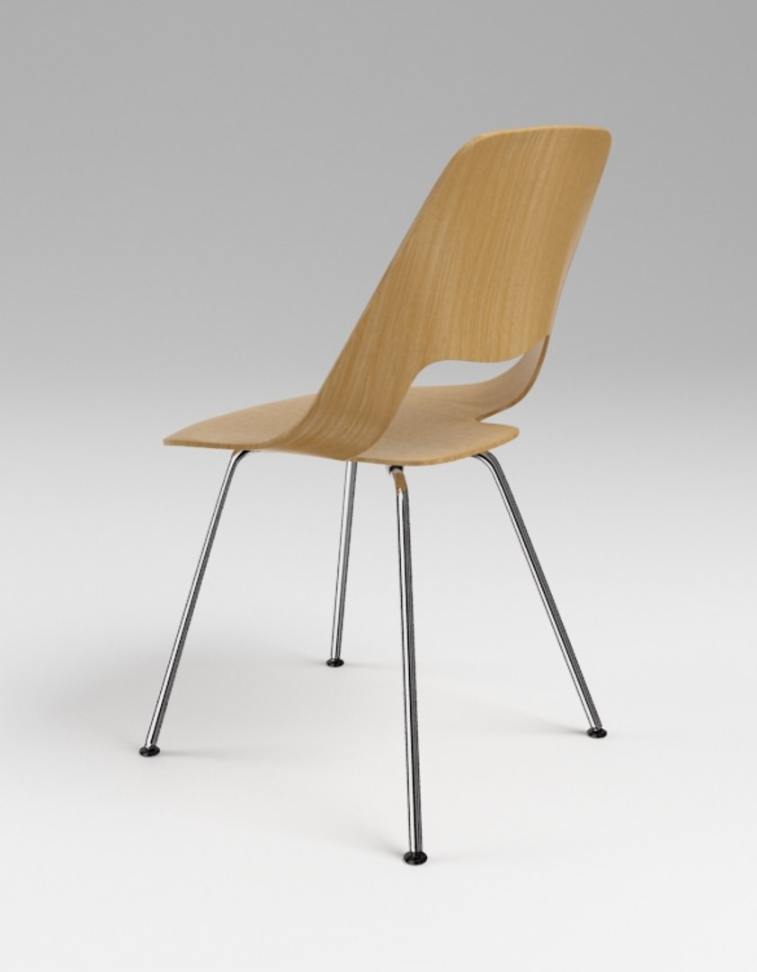 3d model chair jill vitra
