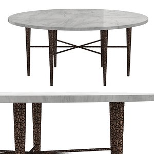 3D Hammered Coffee Table