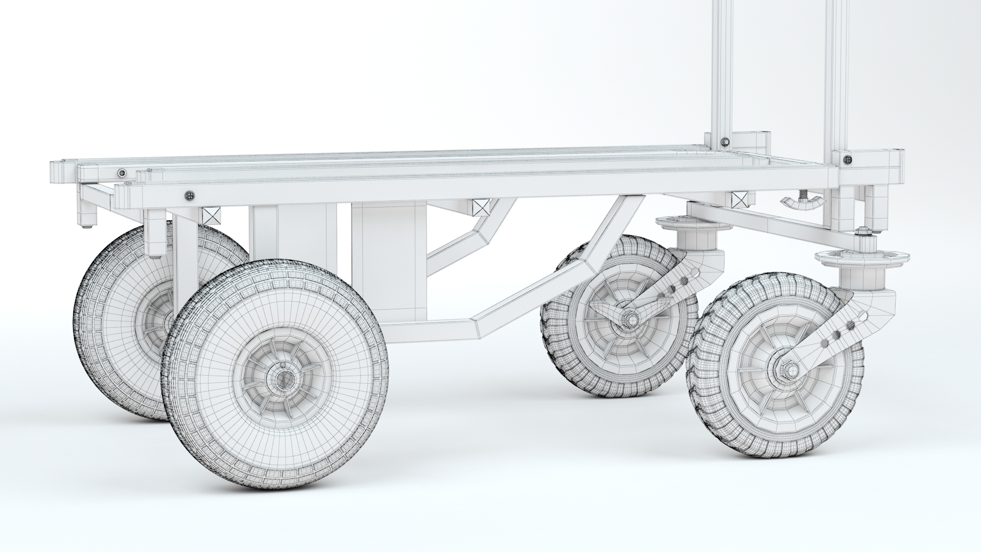 3D Multi Utility Cart model TurboSquid 1954422