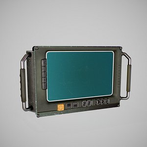 3D Sci Fi Display model