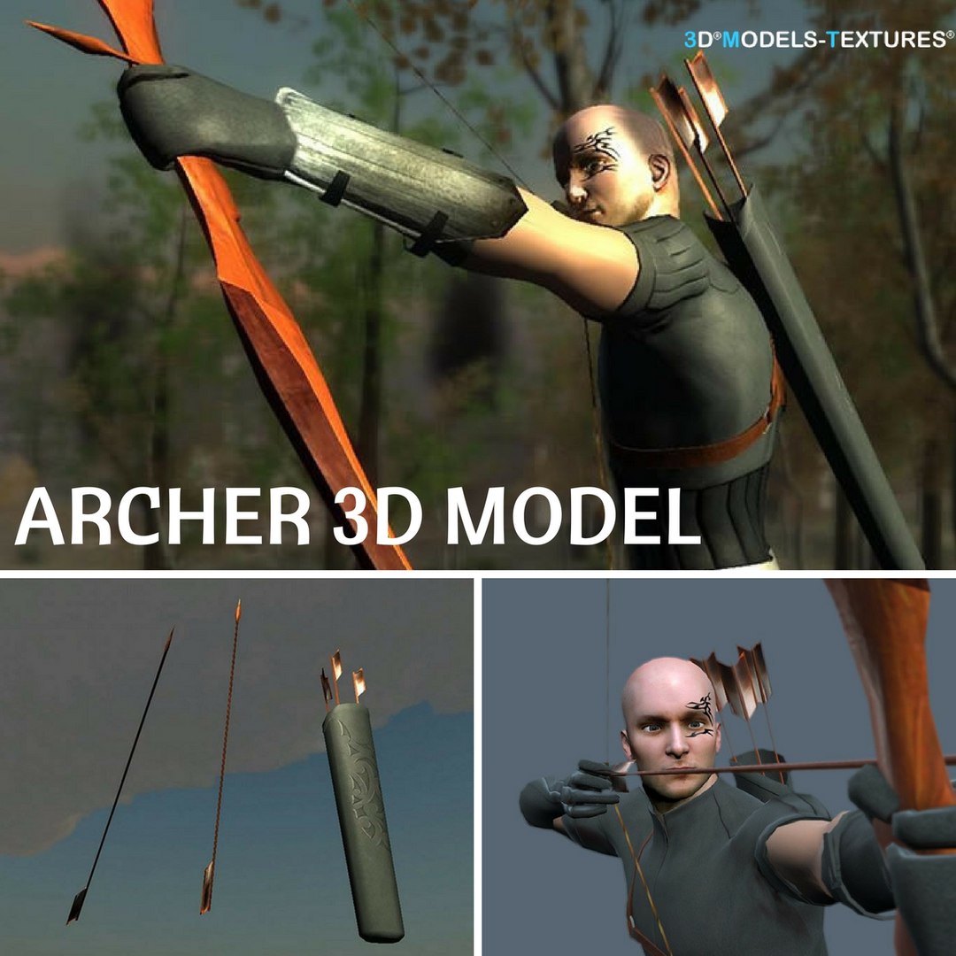 3d Archer Turbosquid 1209176