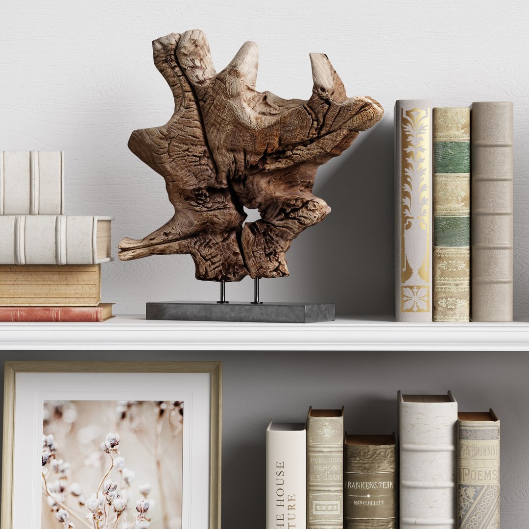 Decor set books 3D model - TurboSquid 1598143