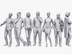 Lowpoly People Casual Pack Vol.5