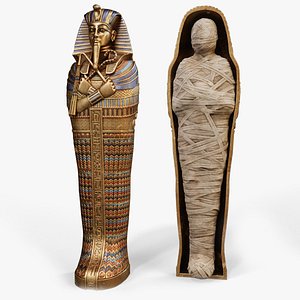 Egyptian Pharaoh Sarcophagus