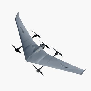 Diha Bayraktar UAV VTOL 3D