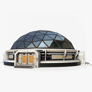 Sci-Fi building Dome Base