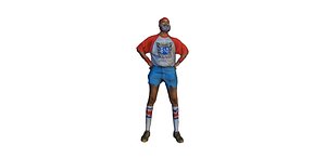 b k 3d model