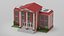 Low Poly Buildings Collection 07 3D