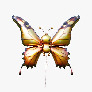 3D Butterfly shaped foil balloon 02