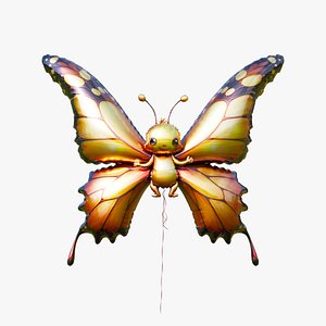 Butterfly shaped foil balloon 02