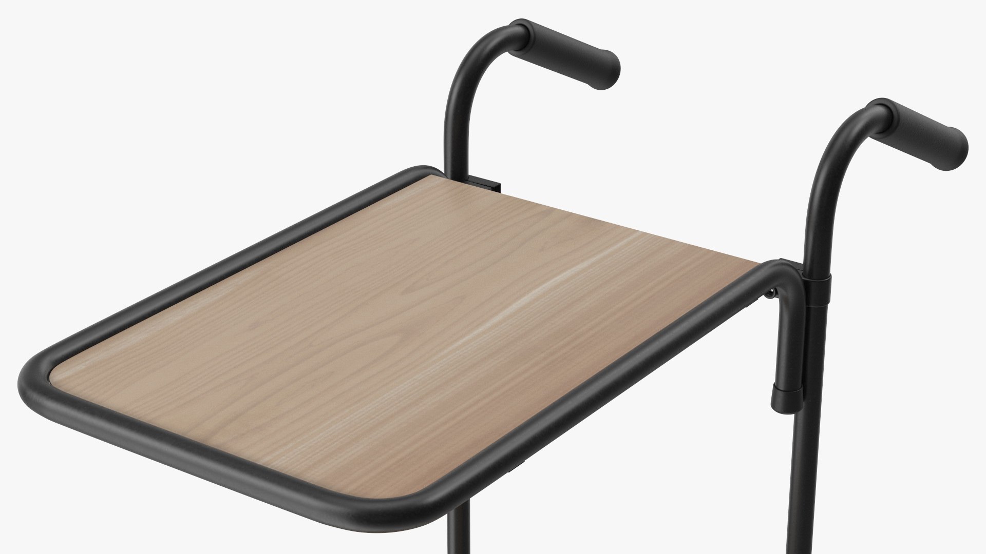 Mini Trolley With Two Shelves Black 3D Model - TurboSquid 1971280
