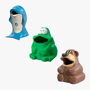 Shaped Trash Cans Collection 2