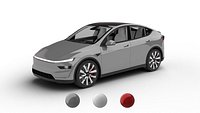 Tesla Model Y 2025 3d model