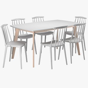 3D Dining Set Ventnor model