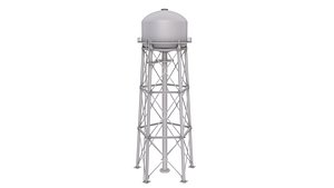 3D Water Storage Tower