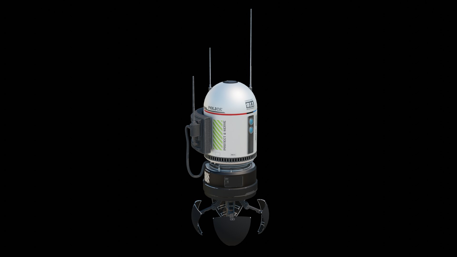 Police Robot model https://p.turbosquid.com/ts-thumb/lH/OV6Jcv/4L/pr003/png/1720804501/1920x1080/fit_q87/391b828d6d0f95dfea7ba4977c95f6393e1183a6/pr003.jpg