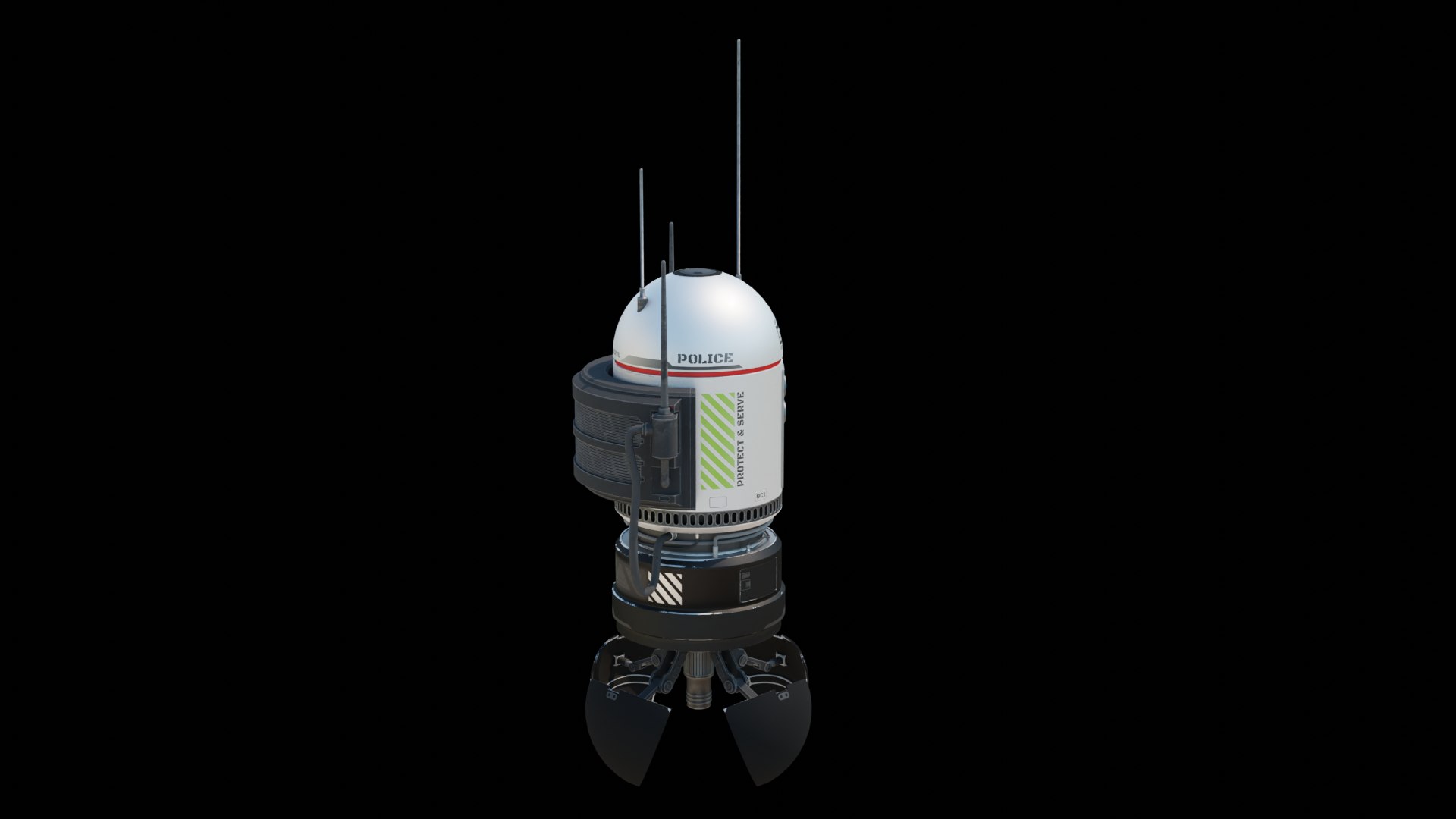 Police Robot model https://p.turbosquid.com/ts-thumb/lH/OV6Jcv/E6/pr004/png/1720804501/1920x1080/fit_q87/6dc136020c16099255622f9a4871b62c3c894b5a/pr004.jpg