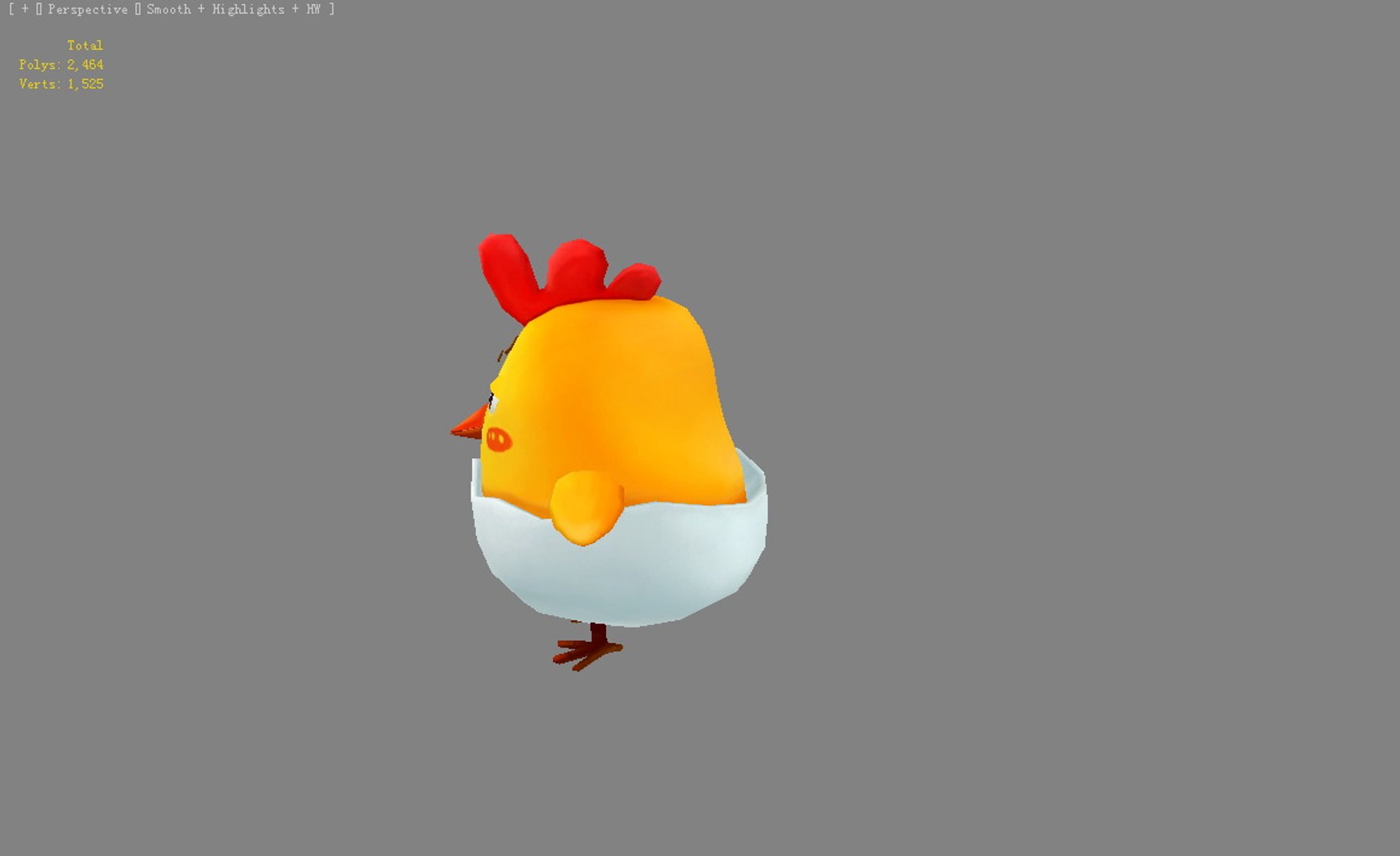 3D Chick - TurboSquid 1661567